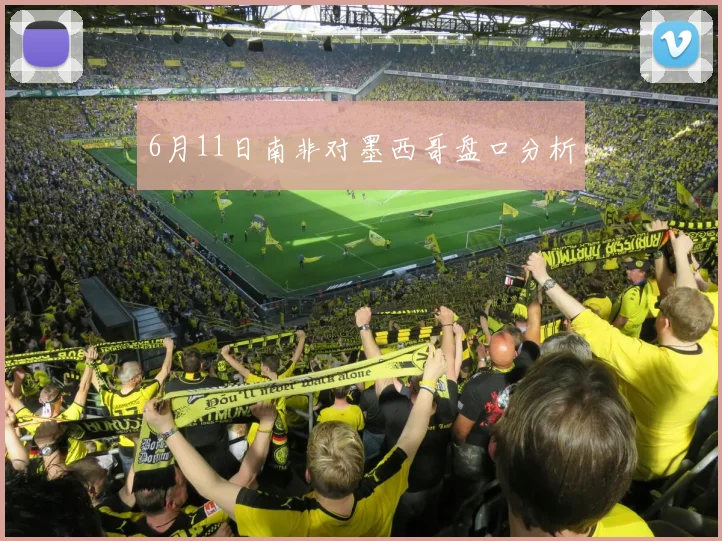 6月11日南非对墨西哥盘口分析